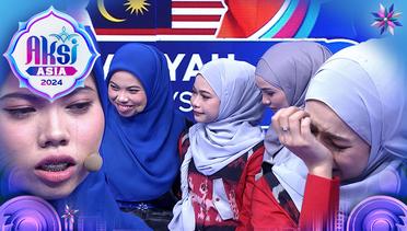 Mengandung Bawang!! Lady Rara & Raisyah (Malaysia) Kenang Alm. Ayah | Aksi Asia 2024