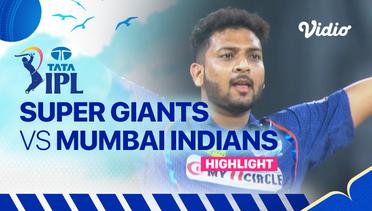 Highlights - Lucknow Super Giants vs Mumbai Indians | Indian Premier League 2023