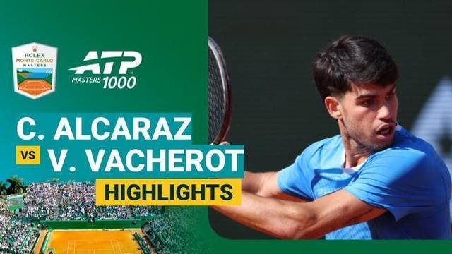 Carlos Alcaraz vs Valentin Vacherot - Highlight | ATP 1000: Rolex Monte-Carlo Masters 2026
