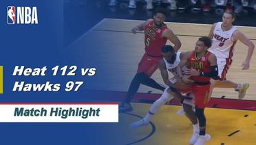 NBA I Cuplikan Pertandingan : Miami Heat 112 vs Atalanta Hawks 97