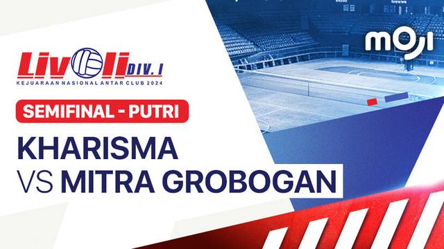 Putri: Kharisma vs Mitra Grobogan - Semifinal - Full Match | Livoli Divisi 1 2024