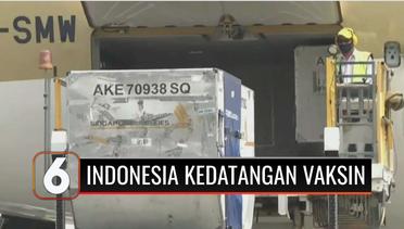 Vaksin Kembali Datang, Indonesia Sudah Punya 273,6 Juta Dosis | Liputan 6