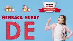 Belajar Membaca Dua Suku Kata [DE] Untuk Anak Balita, TK dan SD