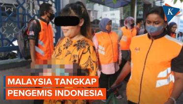 Kantongi Rp 300 Ribu Per Hari, Pengemis asal Indonesia Ditangkap JKM Malaysia