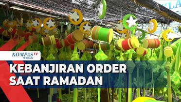 Perajin Pernak-Pernik Ramadan di Kota Medan Kebanjiran Pesanan