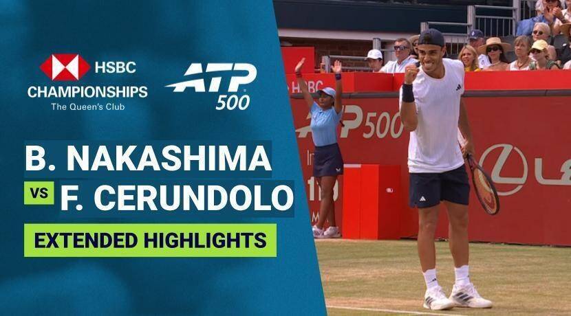 Brandon Nakashima vs Francisco Cerundolo - Semifinal | ATP 500: HSBC Championships 2026
