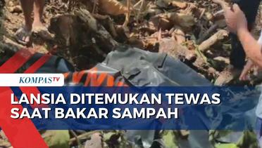 Pria Lansia di Yogyakarta Ditemukan Tewas saat Bakar Sampah