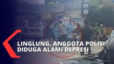 Anggota Polisi Lompat dari Angkot di Jatinegara, Tampak Kebingungan dan Berlarian di Jalan