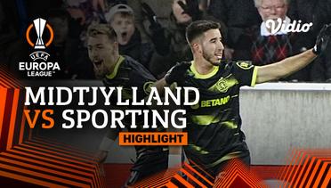 Highlights - Midtjylland vs Sporting | UEFA Europa League 2022/23
