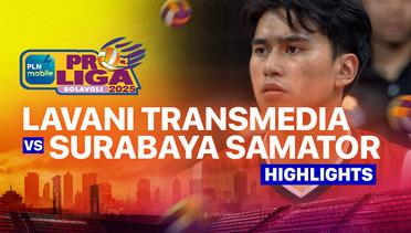 Final Four Putra: Jakarta Lavani Livin Transmedia vs Surabaya Samator - Highlights | PLN Mobile Proliga 2025