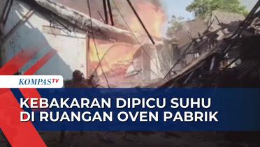 Kebakaran Pabrik Olahan Kayu di Rembang, Suhu Panas di Ruangan Oven Diduga jadi Pemicu!
