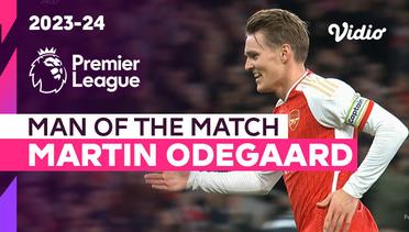 Aksi Man of the Match: Martin Odegaard  | Arsenal vs Luton | Premier League 2023/24