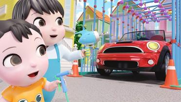 Mencuci Mobil Bersama Keluarga - Lagu Cuci Mobil - BeaBeo Lagu Anak Indonesia