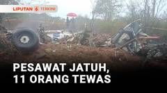 Pesawat Jatuh, 11 Orang Tewas Di Perbukitan Kwale, Kenya | Liputan 6
