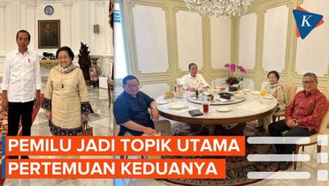 Isi Pembahasan Pertemuan Jokowi dan Megawati di Istana