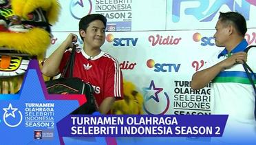 Heboh!! Jerome & Candra Masuk Lapangan Diiringi Barongsai |  Turnamen Olahraga Selebriti Indonesia 2