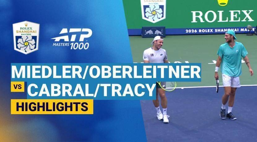 Lucas Miedler/Neil Oberleitner vs Francisco Cabral/James Tracy - Doubles Final | ATP Masters 1000: Shanghai Masters 2026