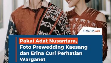 Pakai Adat Nusantara, Foto Prewedding Kaesang dan Erina Curi Perhatian Warganet