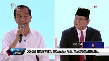 Jokowi: Butuh Waktu Budayakan Pakai Transportasi Massal