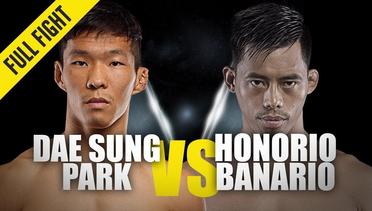 Dae Sung Park vs. Honorio Banario | ONE Full Fight | Massive Win | August 2019