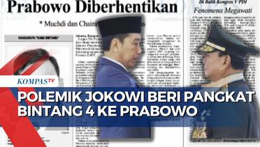 Kontroversi Jokowi Beri Gelar Jendral Kehormatan ke Prabowo, Politisi hingga Aktivis Buka Suara