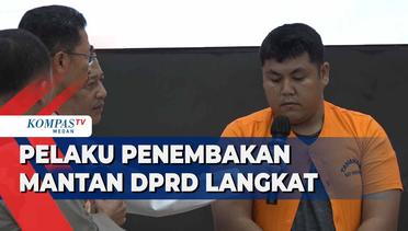 Polisi Tangkap Pelaku Penembakan Mantan Anggota DPRD Langkat