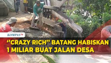 HB Rasiman Kucurkan 1 Miliar Uang Pribadinya buat Perbaikan Jalan Desanya di Batang