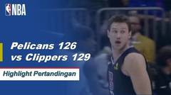 NBA I Cuplikan Pertandingan : Clippers 129 vs Pelicans 126