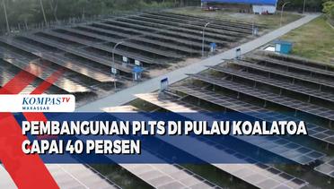 Pembangunan PLTS Di Pulau Koalatoa Capai 40 Persen