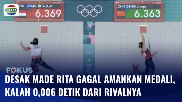 Rajiah Sallsabillah dan Desak Made Rita Gagal Persembahkan Medali Bagi Indonesia | Fokus