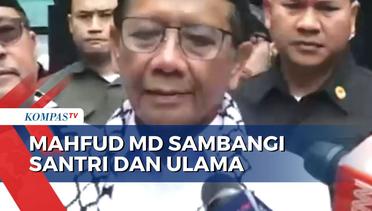 Mahfud MD Sambangi Santri dan Ulama di Pandeglang Banten