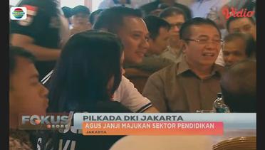 Agus Yudhoyono Temui Pensiunan Guru - Fokus Sore