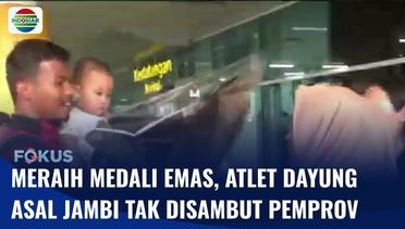 Atlet Dayung Indonesia Peraih Medali Emas Asal Jambi Tiba di Bandara Tanpa Penyambutan | Fokus