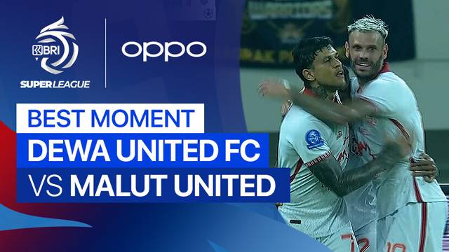 Best Moment Dewa United Banten FC vs Malut United FC | BRI Super League 2025/26