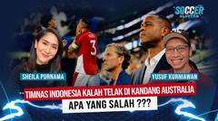 Indonesia Dibantai Australia, Debut Kluivert Ternoda