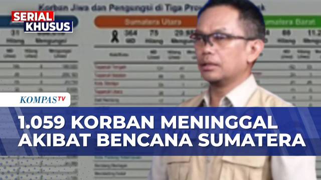 UPDATE! BNPB: 1059 Korban Meninggal Banjir Bandang Sumatera-Aceh | SAPA PAGI