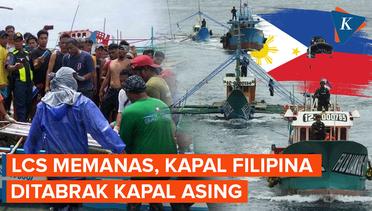 3 Nelayan Filipina Tewas Usai Ditabrak Kapal Asing di LCS