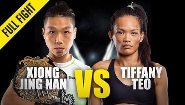 Xiong Jing Nan vs. Tiffany Teo | ONE Championship Full Fight