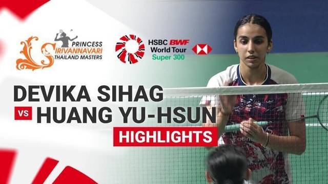 Devika Sihag (IND) vs Huang Yu-Hsun (TPE) - Highlight | PRINCESS SIRIVANNAVARI Thailand Masters 2026