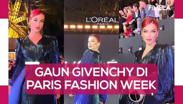 Tasya Farasya Kenakan Gaun Givenchy Ratusan Juta di Paris Fashion Week