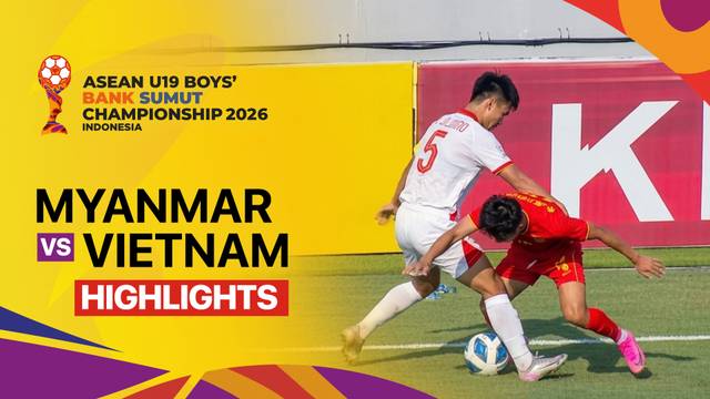 Myanmar vs Vietnam - Highlight | ASEAN U19 Boys' Bank Sumut Championship 2026