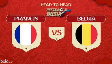 Prancis vs Belgia, Duel Negara Tetangga