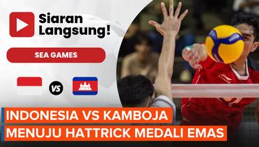 Link Live Streaming Final Voli Putra SEA Games 2023 Indonesia Vs Kamboja: Hattrick Medali Emas