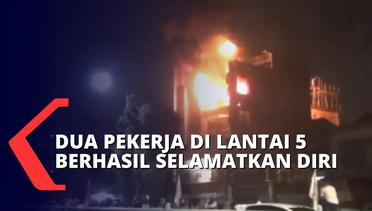 18 Unit Mobil Damkar Berhasil Padamkan Kebakaran Gedung Rumah Sehat BAZNAS di Kampung Melayu