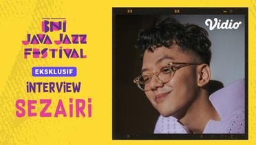 Ekslusive interview with Sezairi at Java Jazz Festival 2023