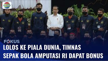 Bangga! Timnas Sepak Bola Amputasi Indonesia Lolos ke Piala Dunia 2022, Jokowi Beri Bonus | Liputan 6