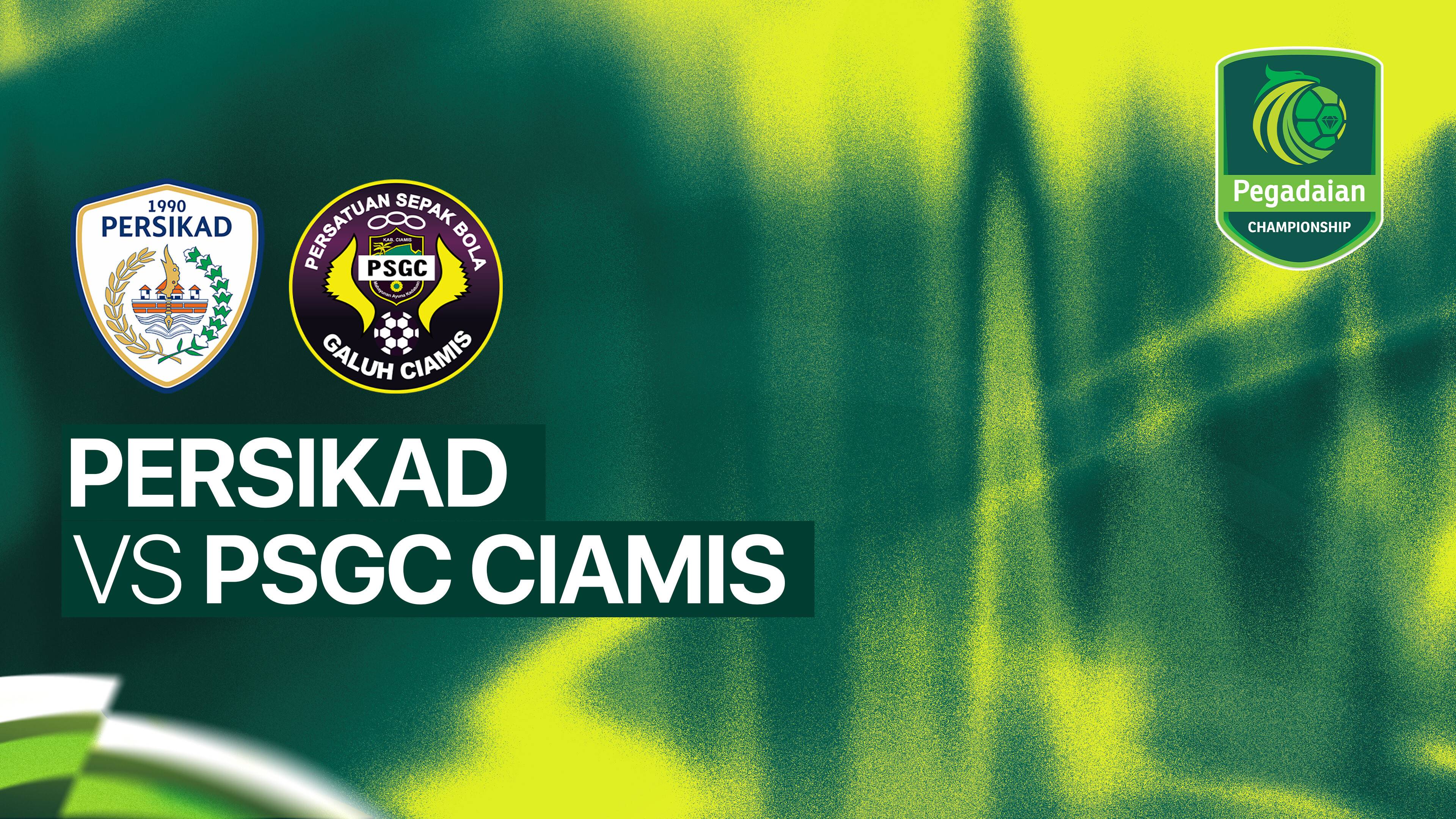 Persikad vs PSGC Ciamis