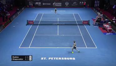 Match Highlight | Andrey Rublev 2 vs 1 Denis Shapovalov | ATP St. Petersbug Open 2020