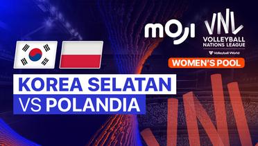 Korea Selatan vs Polandia - Full Match | Women's Volleyball Nations League 2024