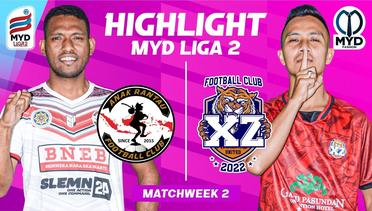 Anak Rantau FC VS XZ United - Highlight MYD Liga 2 Matchweek 2